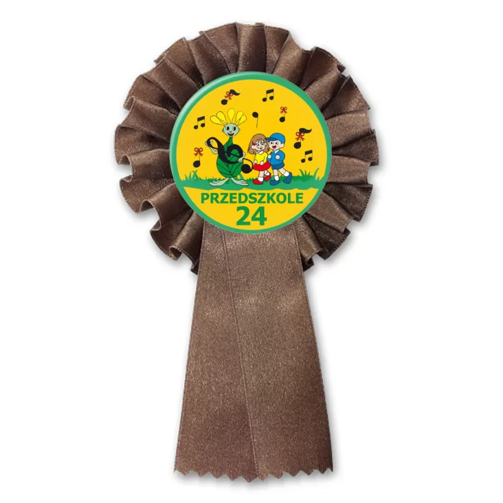 przypinka kotylion Przedszkole nr 24 w Poznaniu