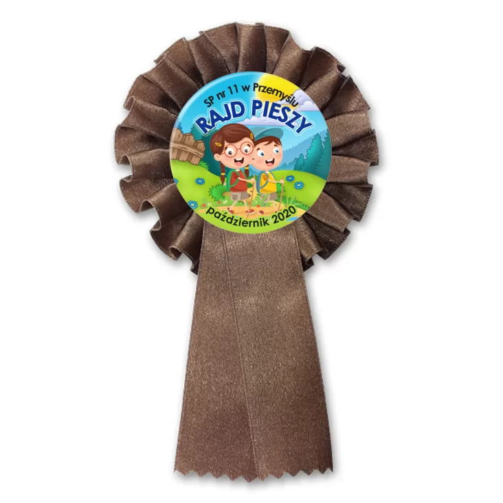 przypinka kotylion Rajd pieszy SP nr 11 w Przemyślu