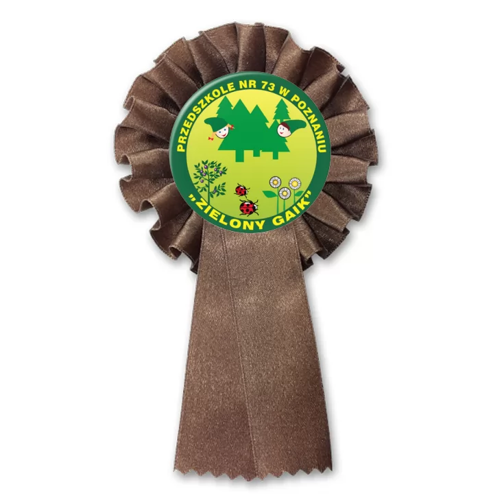przypinka kotylion Przedszkole nr 73 w Poznaniu 