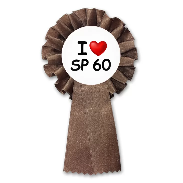 przypinka kotylion I love SP 60