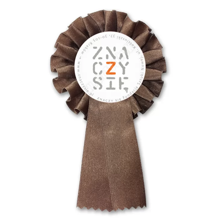 przypinka kotylion Znaczy Się
