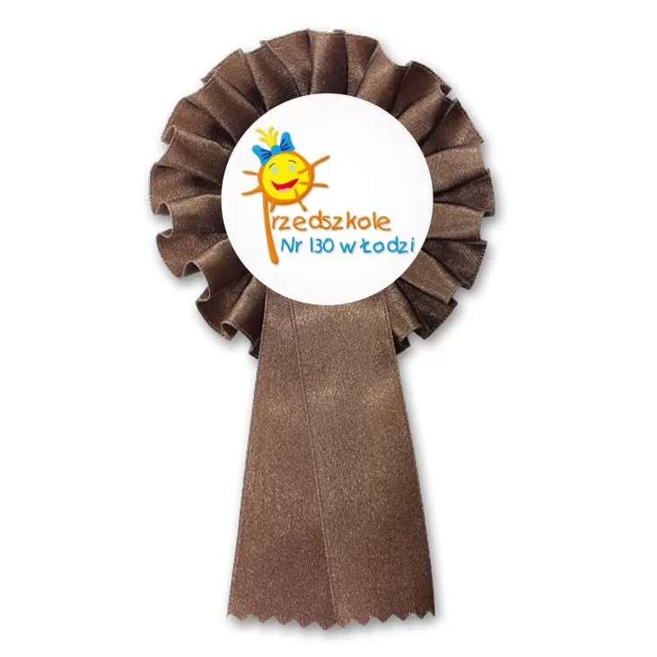 przypinka kotylion Przedszkole nr 130 w Łodzi