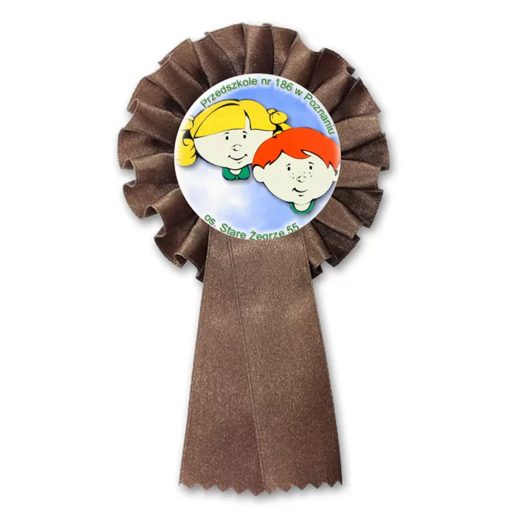 przypinka kotylion Przedszkole nr 186 w Poznaniu 