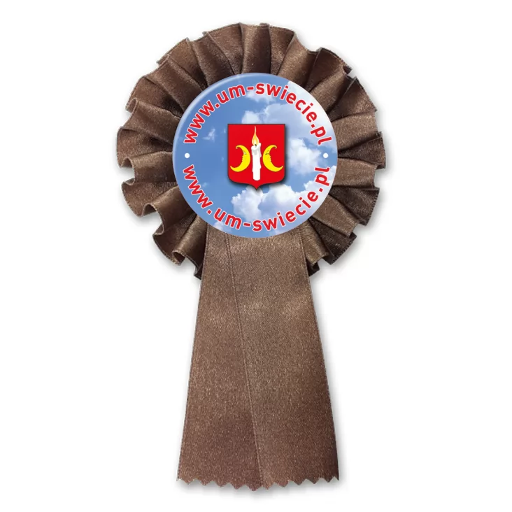 przypinka kotylion www.um-swiecie.pl