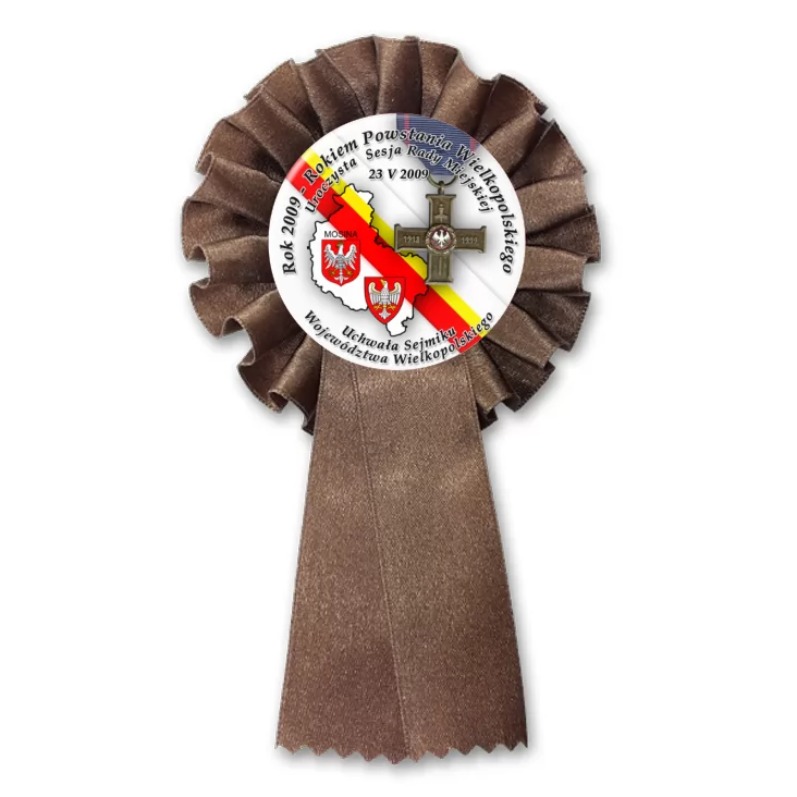przypinka kotylion Rok 2009 - rokiem Powstania Wielkopolskiego