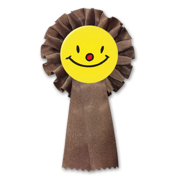 przypinka kotylion Buźka