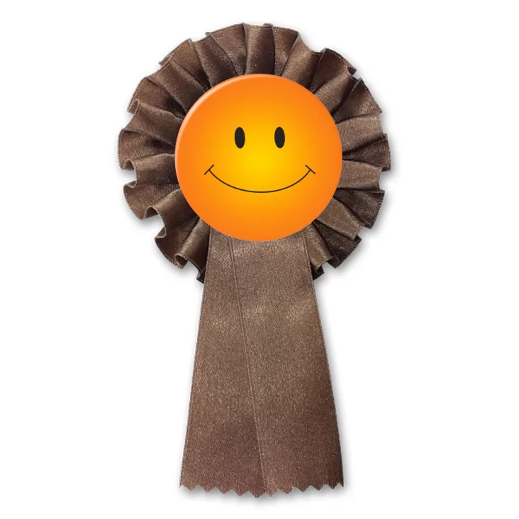 przypinka kotylion Buźka