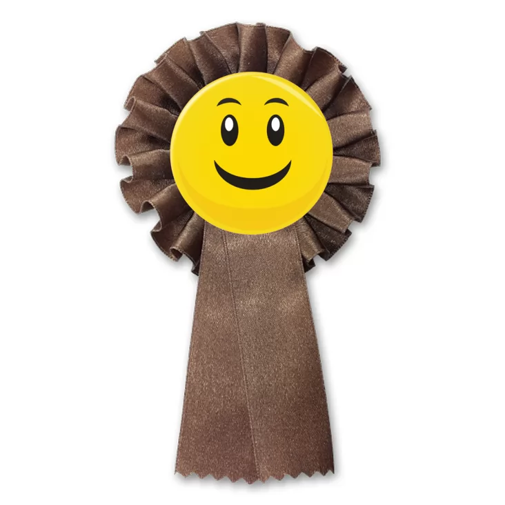 przypinka kotylion Buźka