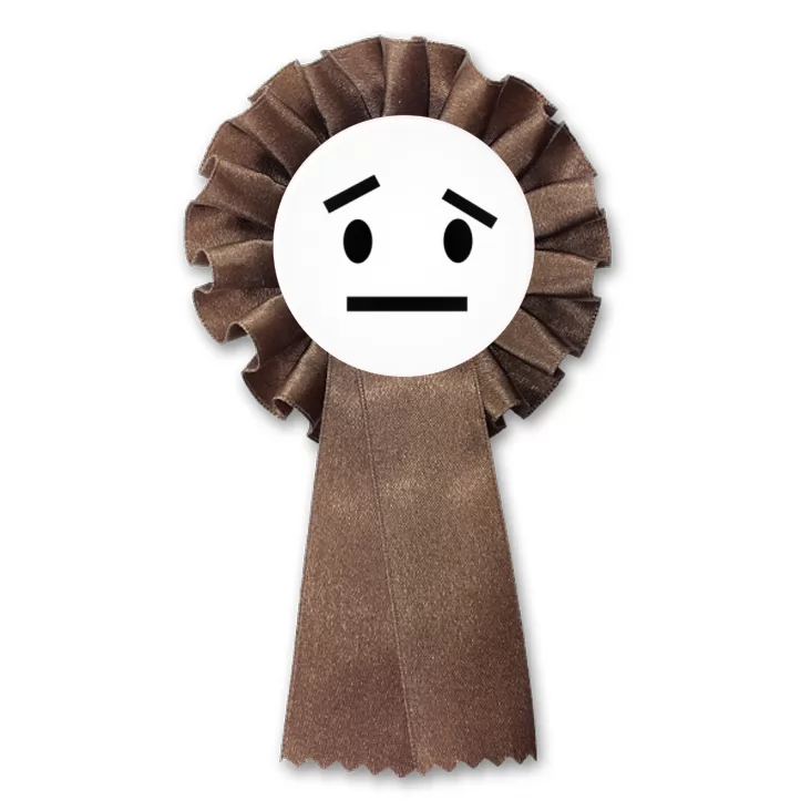 przypinka kotylion Buźka