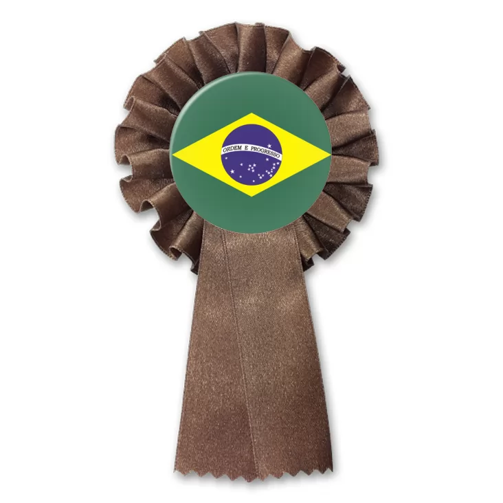 przypinka kotylion brazilc