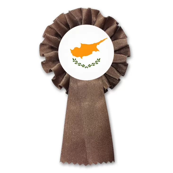 przypinka kotylion Cypr