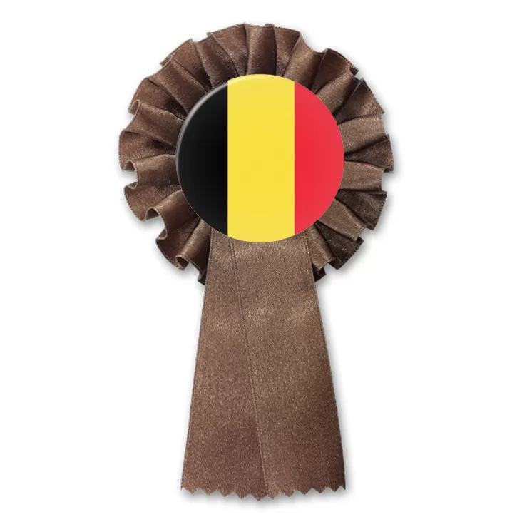przypinka kotylion Flaga Belgia