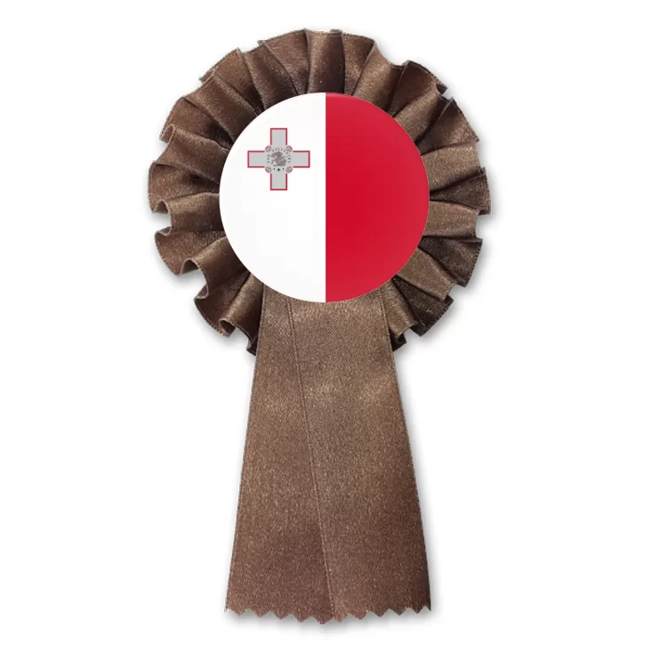 przypinka kotylion Flaga Malta
