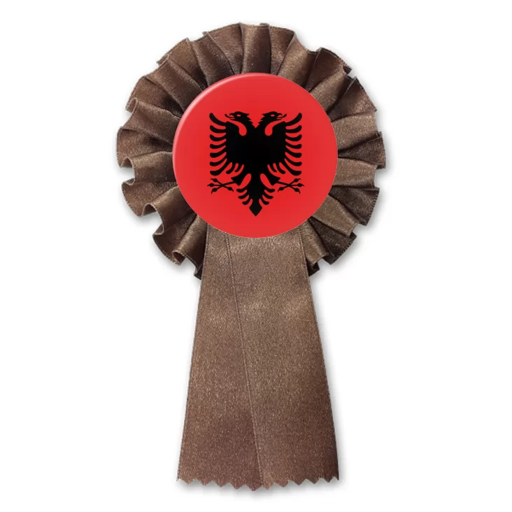 przypinka kotylion Flaga Albania