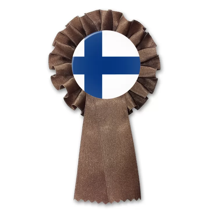 przypinka kotylion Flaga Finlandia