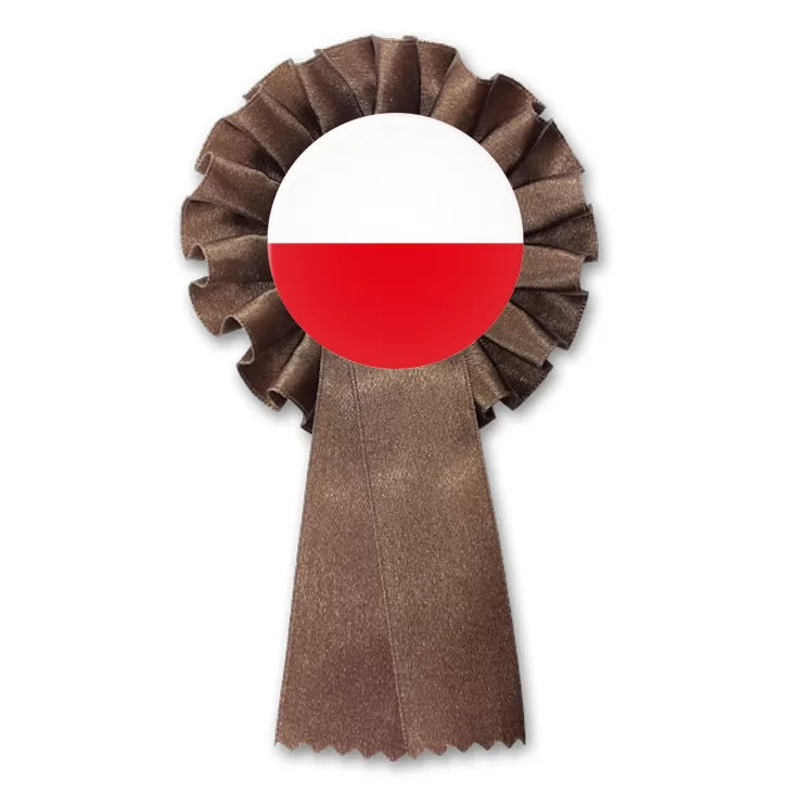 przypinka kotylion Flaga Polska
