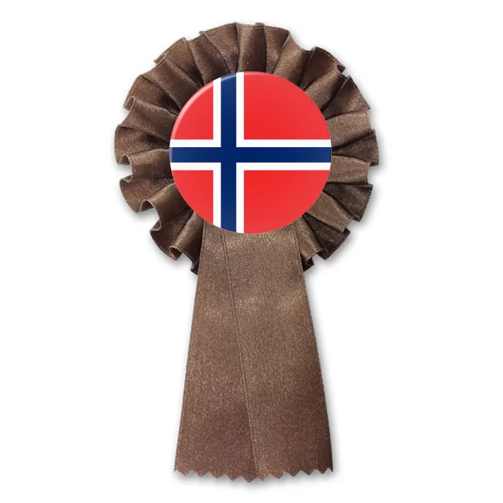 przypinka kotylion Flaga Norwegia