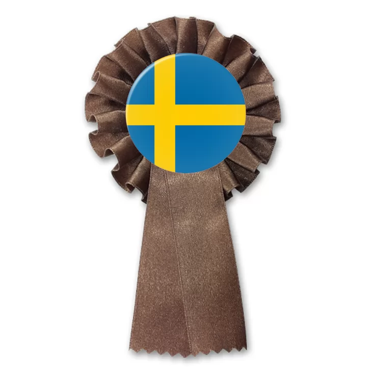przypinka kotylion Flaga Szwecja