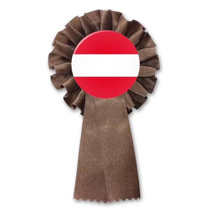 przypinka kotylion Flaga Austria