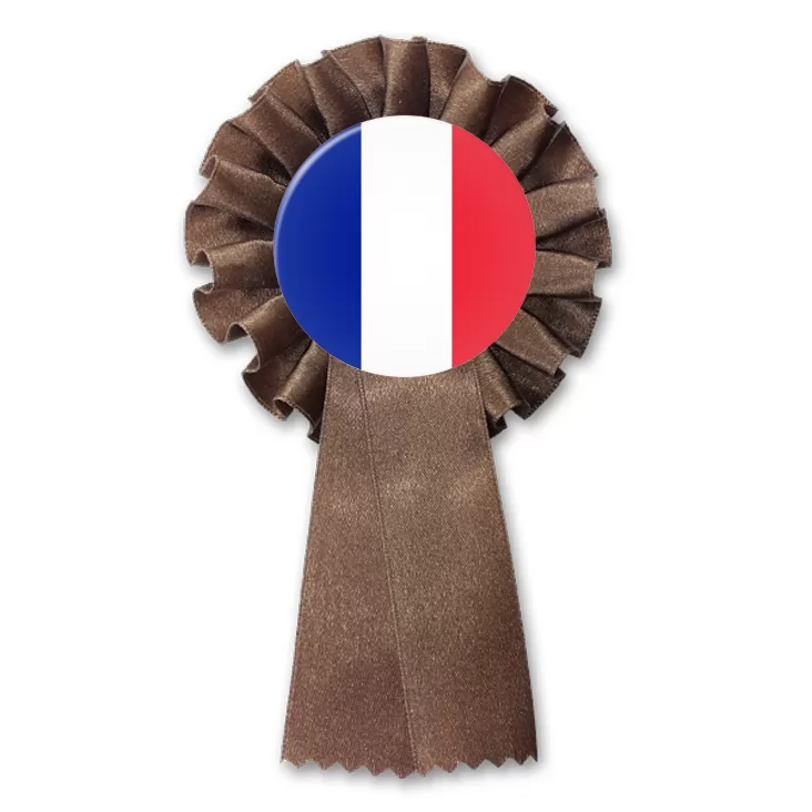 przypinka kotylion Flaga Francja
