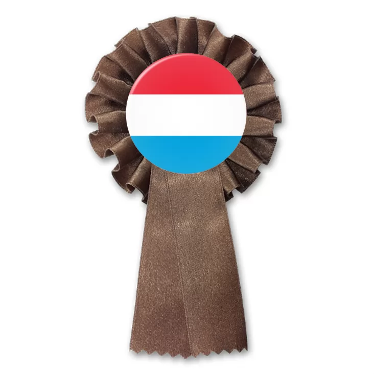 przypinka kotylion Flaga Luxemburg