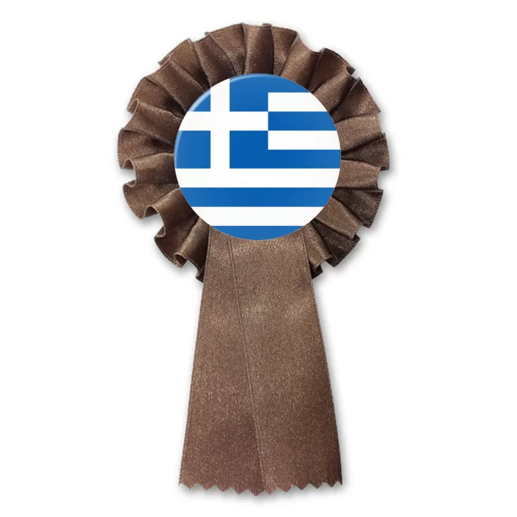 przypinka kotylion Flaga Grecja