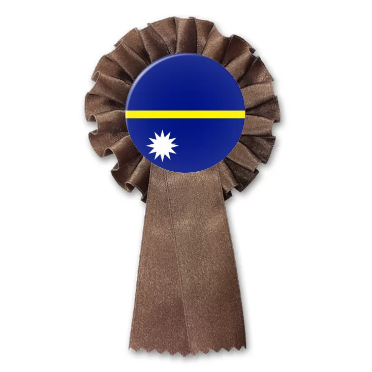 przypinka kotylion nauru