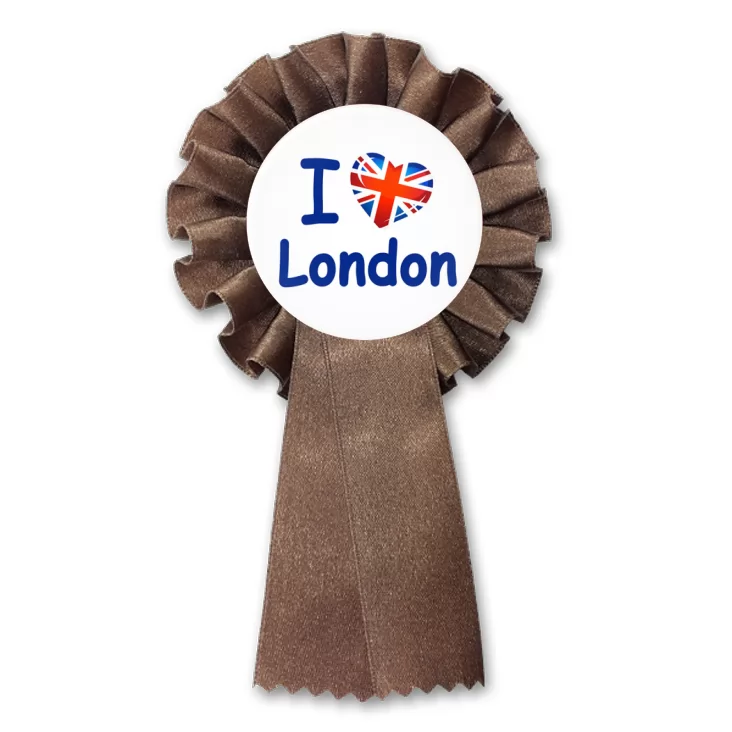 przypinka kotylion I love London