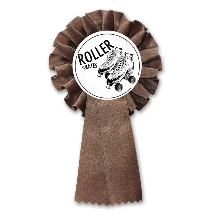 przypinka kotylion Roller skates