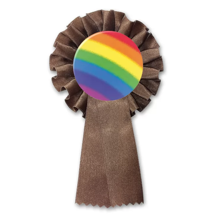 przypinka kotylion LGBT Tęcza