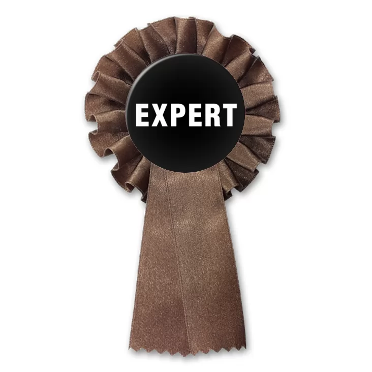przypinka kotylion Expert
