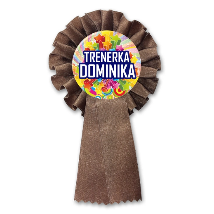 przypinka kotylion Trenerka