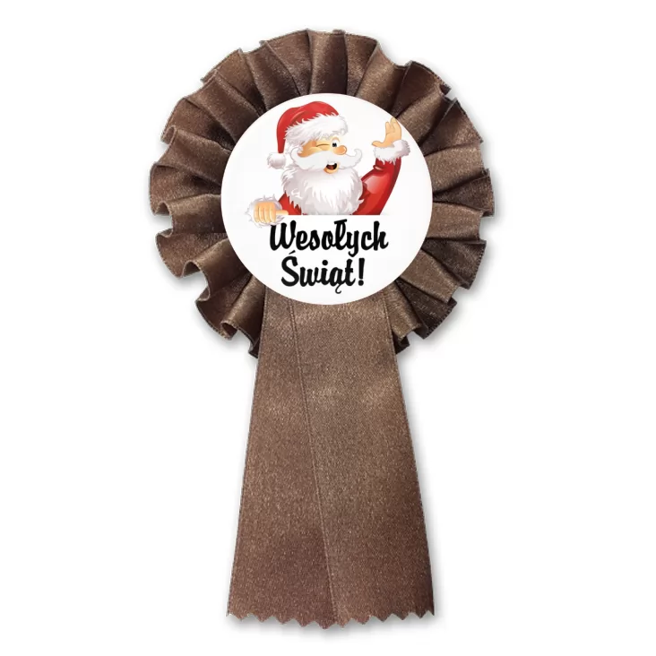 przypinka kotylion Wesołych Świąt!