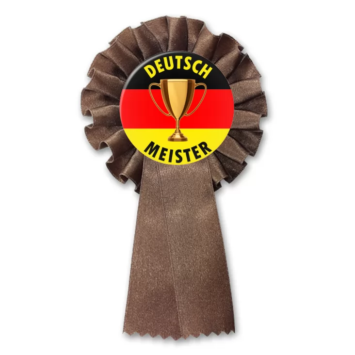 przypinka kotylion Deutsch Meister