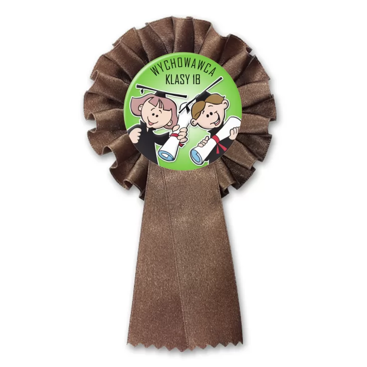 przypinka kotylion Wychowawca klasy 1b
