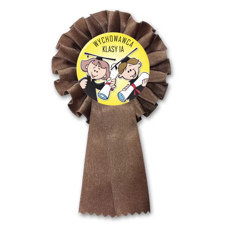 przypinka kotylion Wychowawca klasy 1a