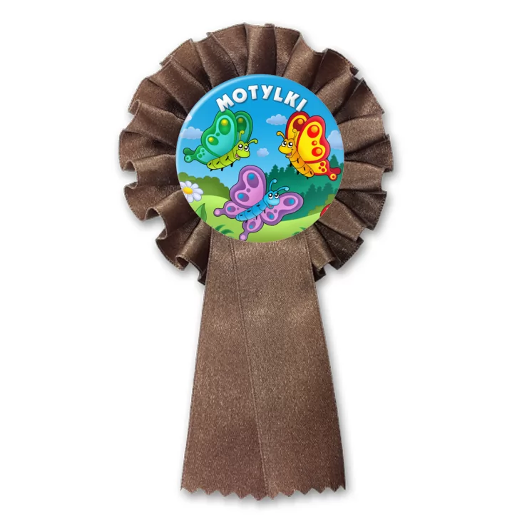 przypinka kotylion Motylki