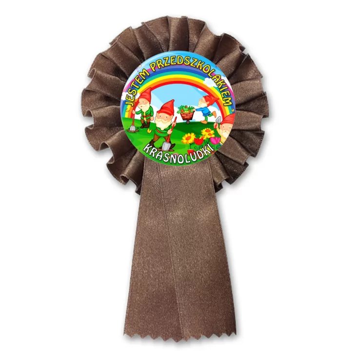 przypinka kotylion Krasnoludki