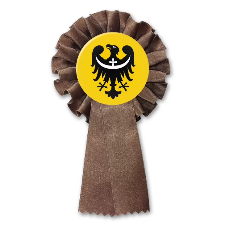 przypinka kotylion Śląsk