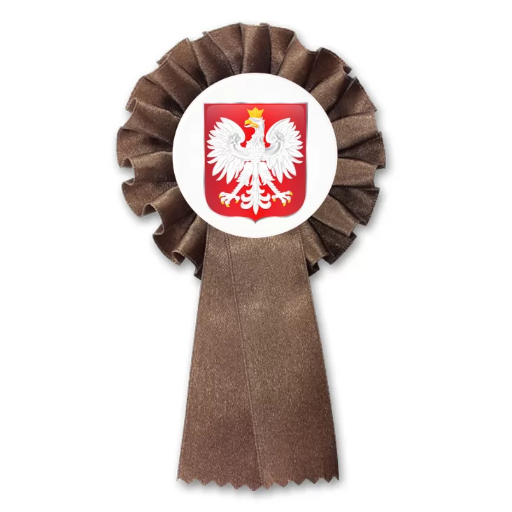 przypinka kotylion Godło Polski