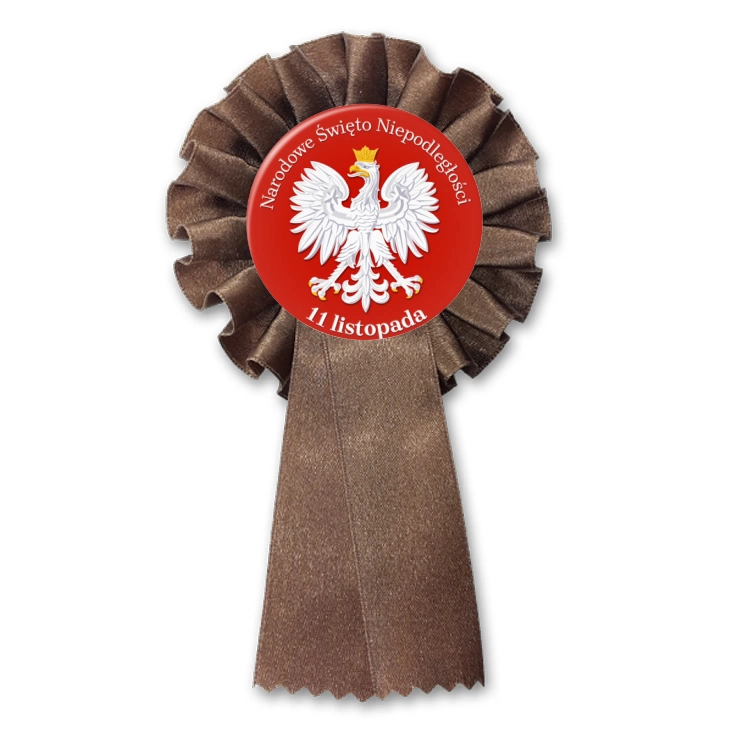 przypinka kotylion Narodowe Święto Niepodległości 11 listopada