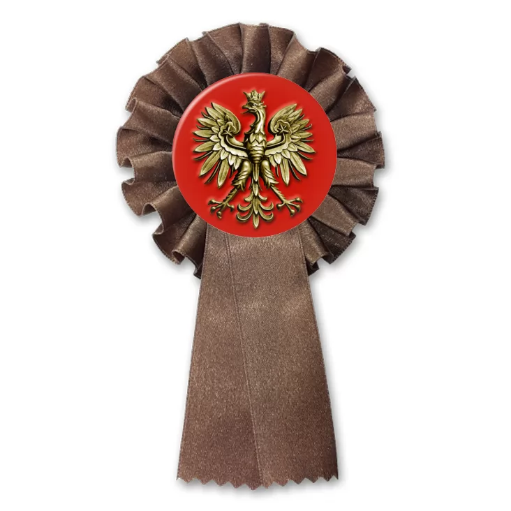 przypinka kotylion Orzeł Polski