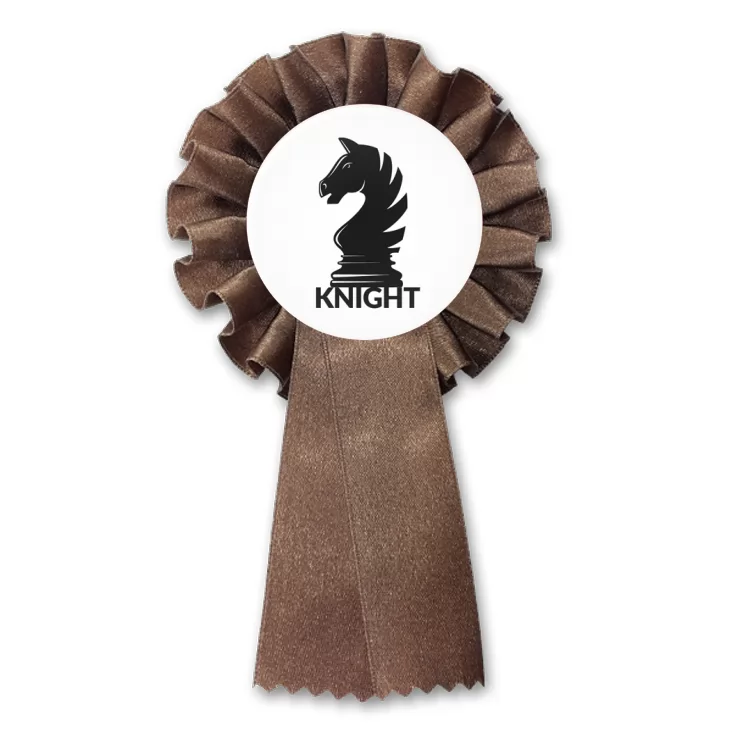 przypinka kotylion Knight