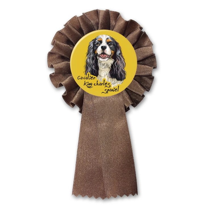 przypinka kotylion Cavalier king charles spaniel