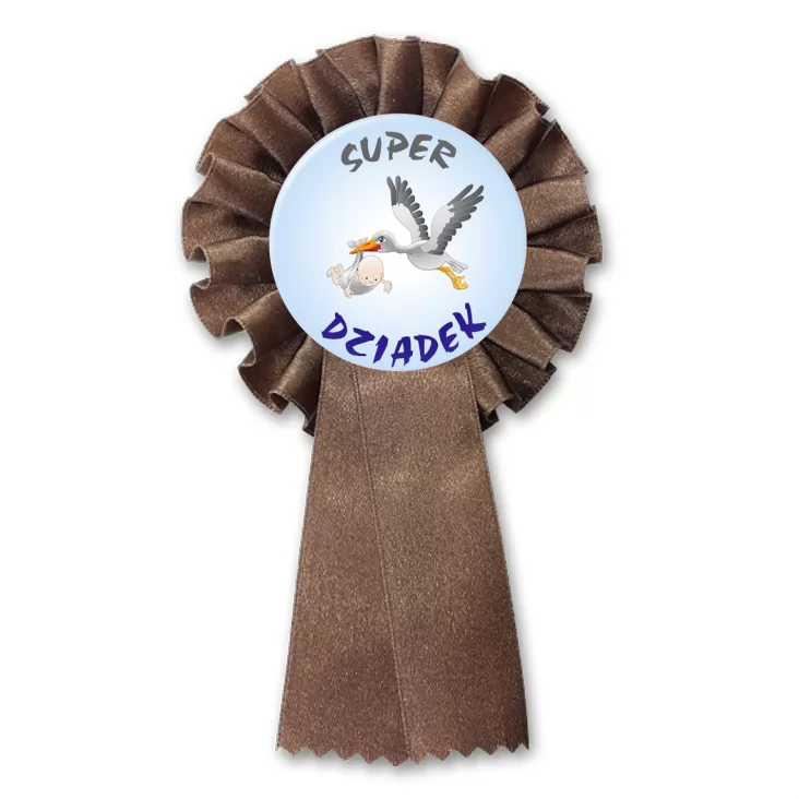 przypinka kotylion Super Dziadek