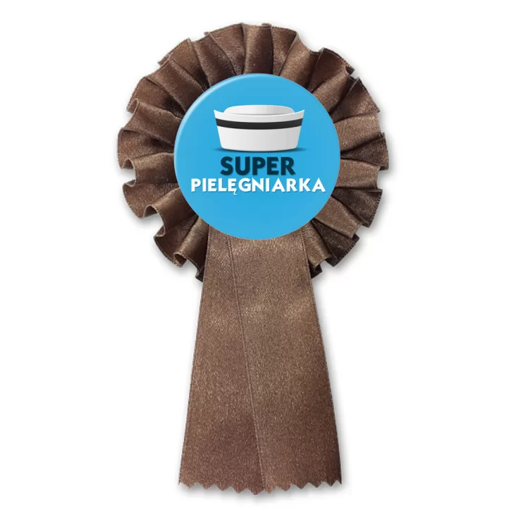 przypinka kotylion Super pielęgniarka