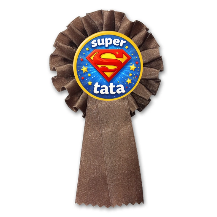 przypinka kotylion Super tata