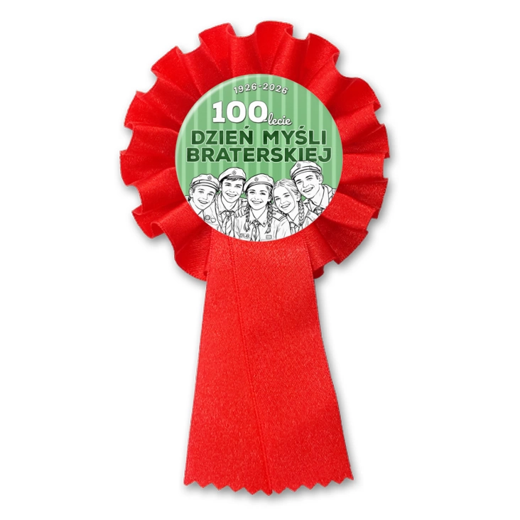 przypinka kotylion 100-lecie DMB