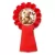 kotylion czerwony
