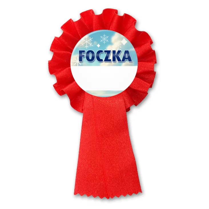 przypinka kotylion Idenftyfikator foczka